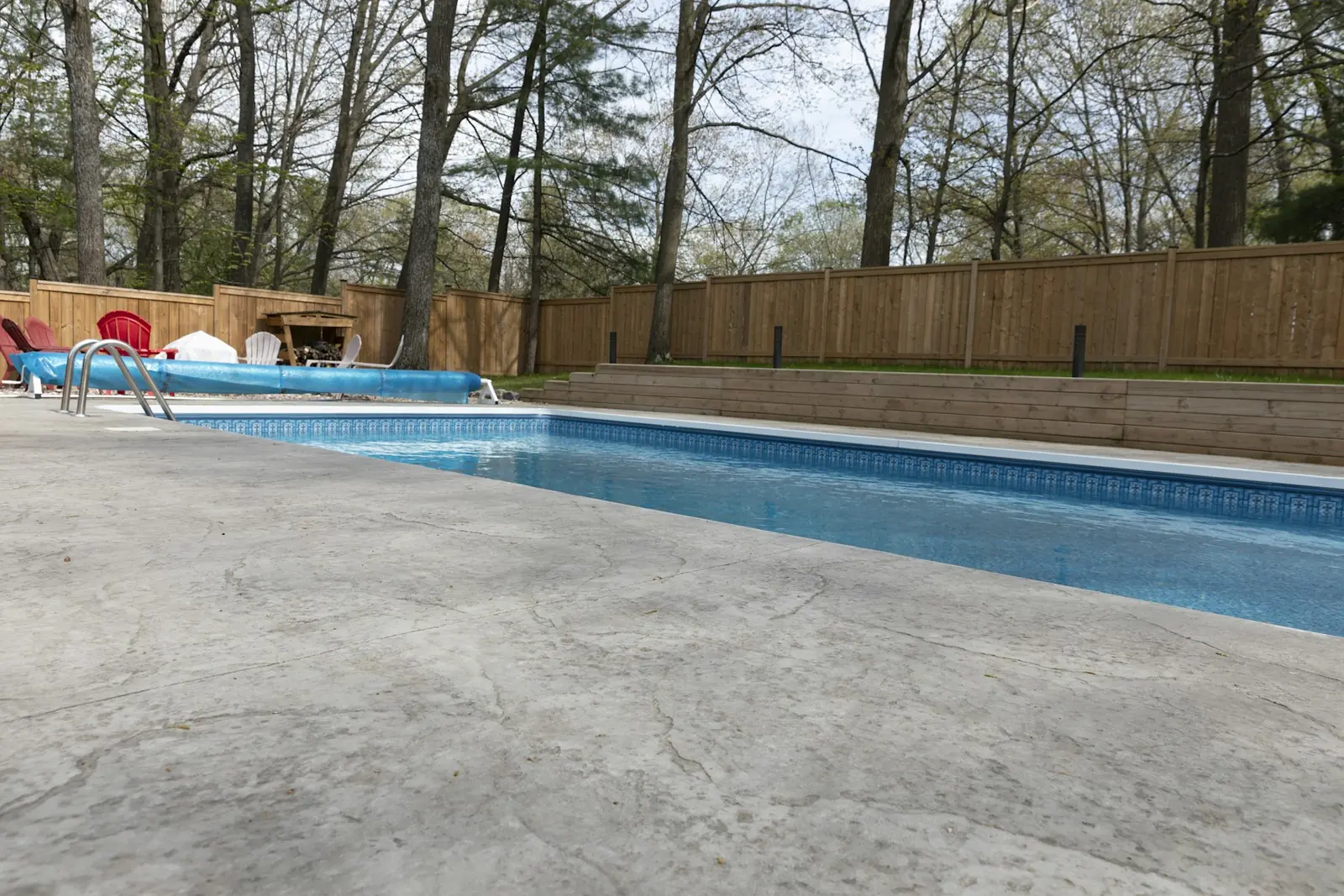 Stamped Concrete project example for Troy, MI homeowners